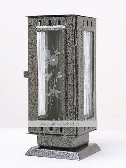 Obrázek z Svítilna na postavení na hrob standart starostříbro 