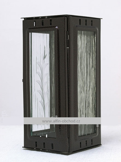 Obrázek z Svítilna na pomník závěsná velká - starozlato 