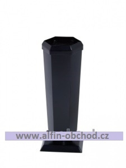 Obrázek z Váza na postavení kónická velká černá 