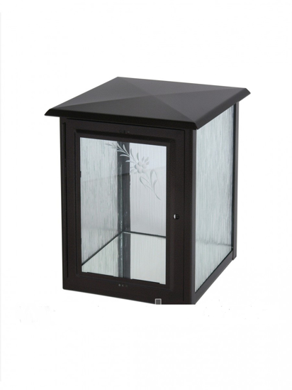 Obrázek z Skříň na jednu urnu staroměď 