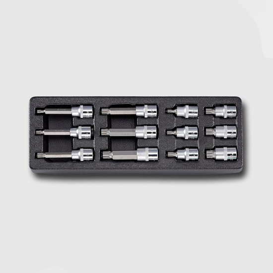 Obrázek z Sada zástrčných hlavic XZN 1/2” 12 dílů, plastové plato A 